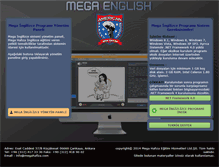 Tablet Screenshot of megaingilizce.com